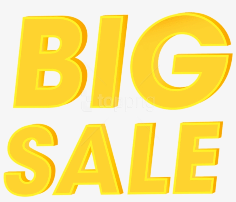 Free Png Download Big Sale Transparent Clipart Png - Sign, transparent png