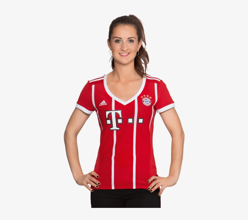 Fc Bayern Women Shirt Home 17/18 - 2012, transparent png
