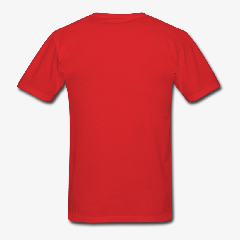 Picture Of The Cabin Men's T-shirt - Red Round Neck Shirts, transparent png