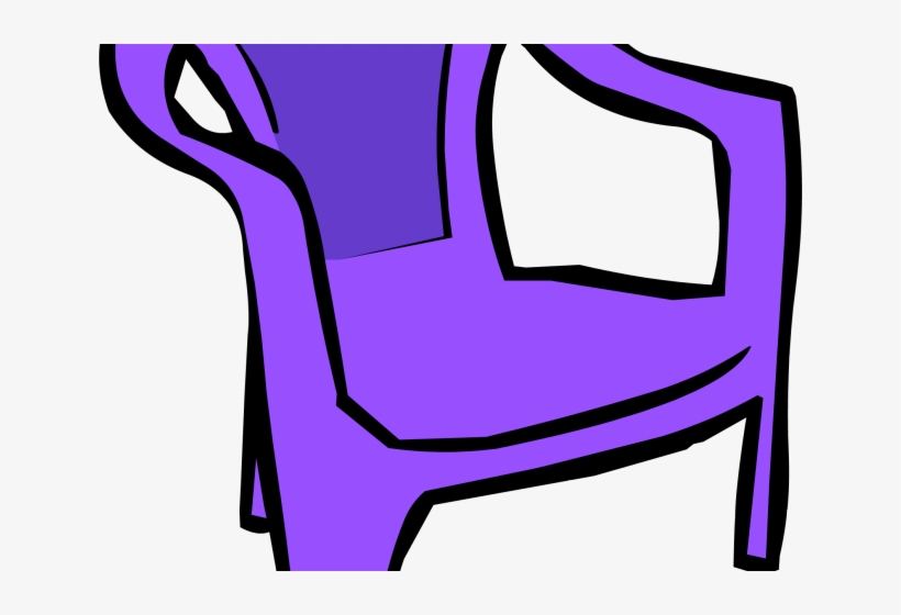 Plastic Clipart Plastic Chair - Plastic Chair Clipart, transparent png