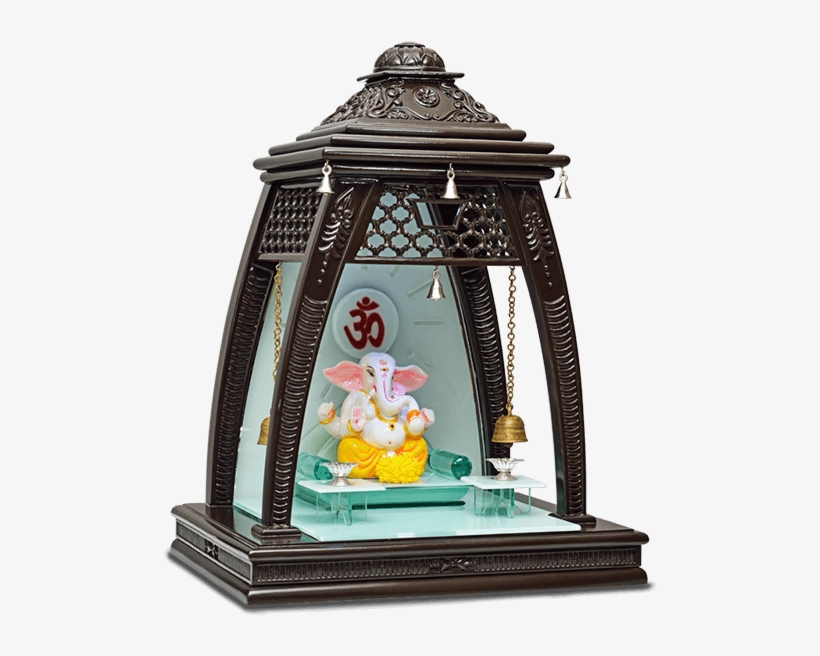 Dome Shaped, Curved Pillar Temple - Figurine, transparent png