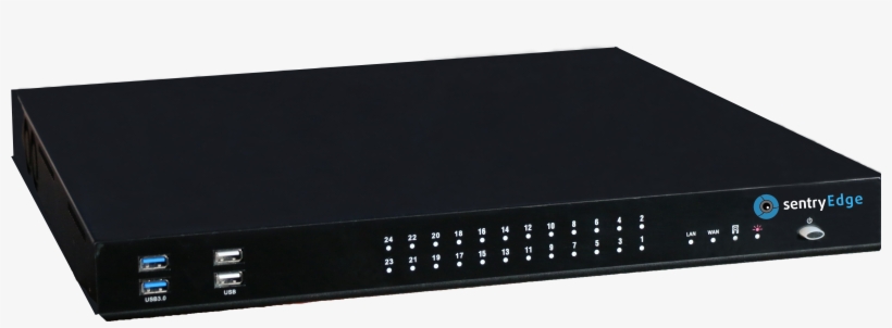 Sentryedge™ Allows For Flexible Video Sentryedg Angled24port - Electronics, transparent png