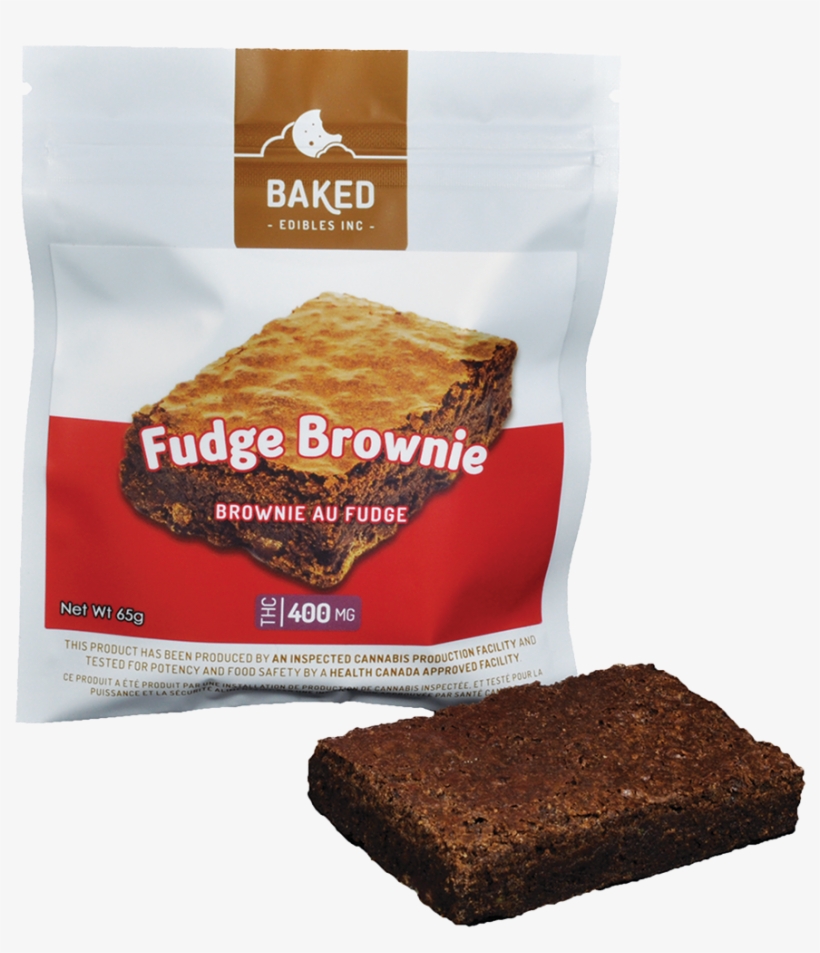 Chocolate Fudge Brownie - Fudge Brownies Baked Edibles Inc, transparent png