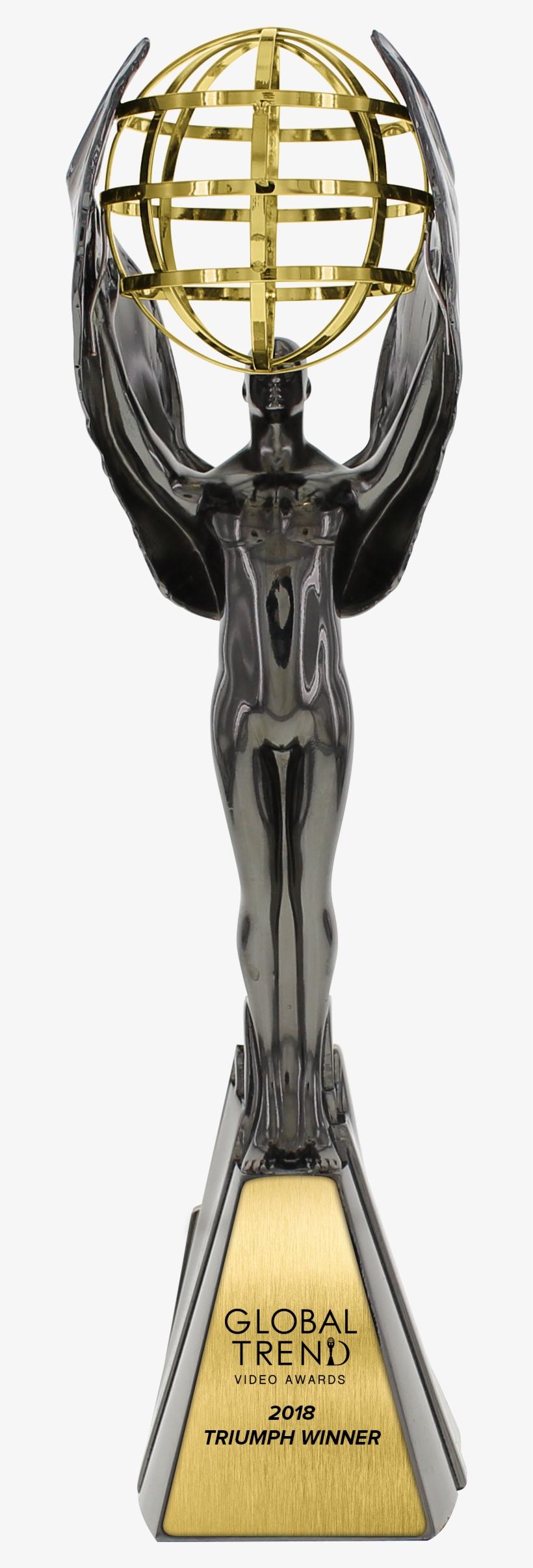 Triumph Award Statuettes - Globaltrend Awards Statuette, transparent png