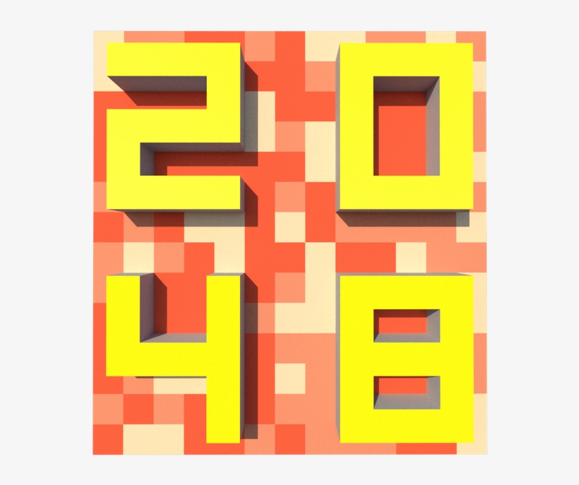 2048 Logo - Illustration, transparent png