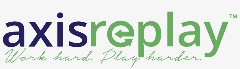 Axisreplaylogo With Tagline Tm - Graphic Design, transparent png
