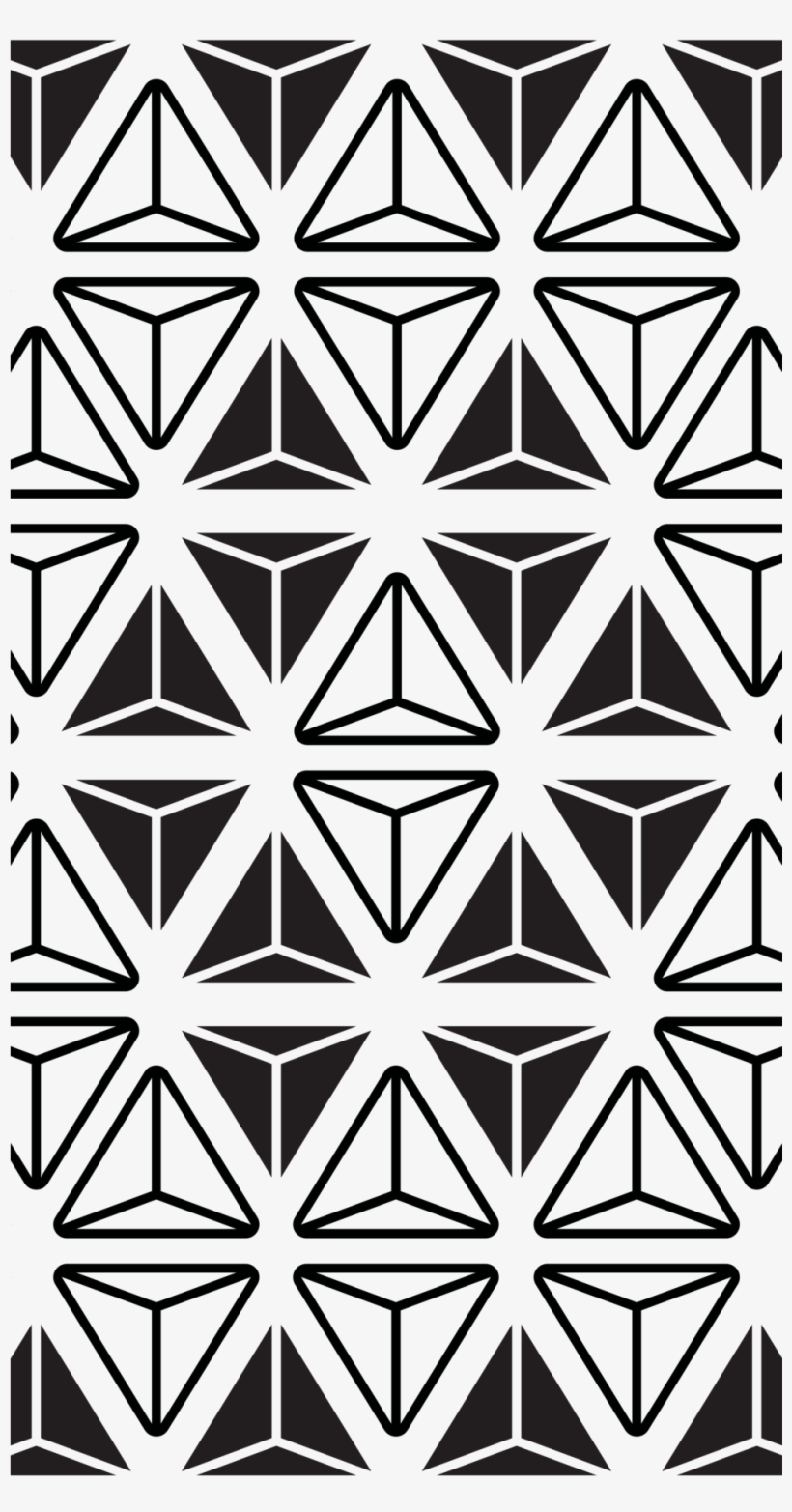 Tetrahedron Pattern Beach Towel, transparent png