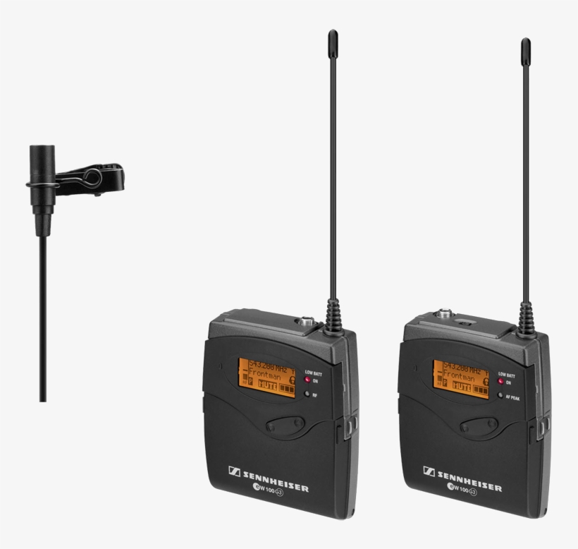 Lapel Radio Microphones - Sennheiser Ew100 Eng G3, transparent png
