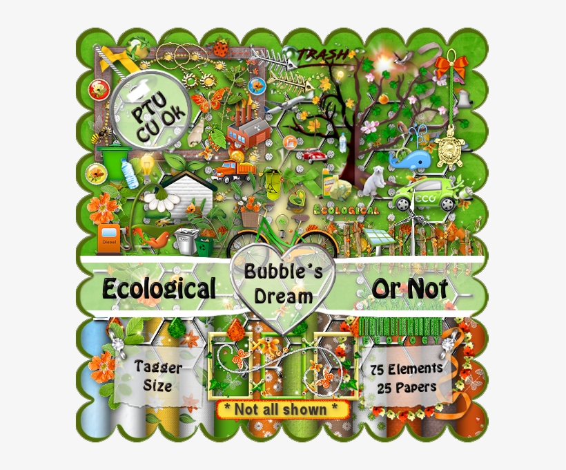 Ecological Or Not * Tagger Kit / Cu * - School, transparent png