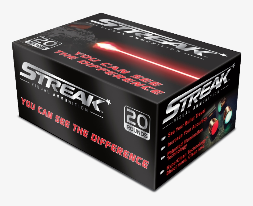 Streak Visual Ammunition - Box, transparent png