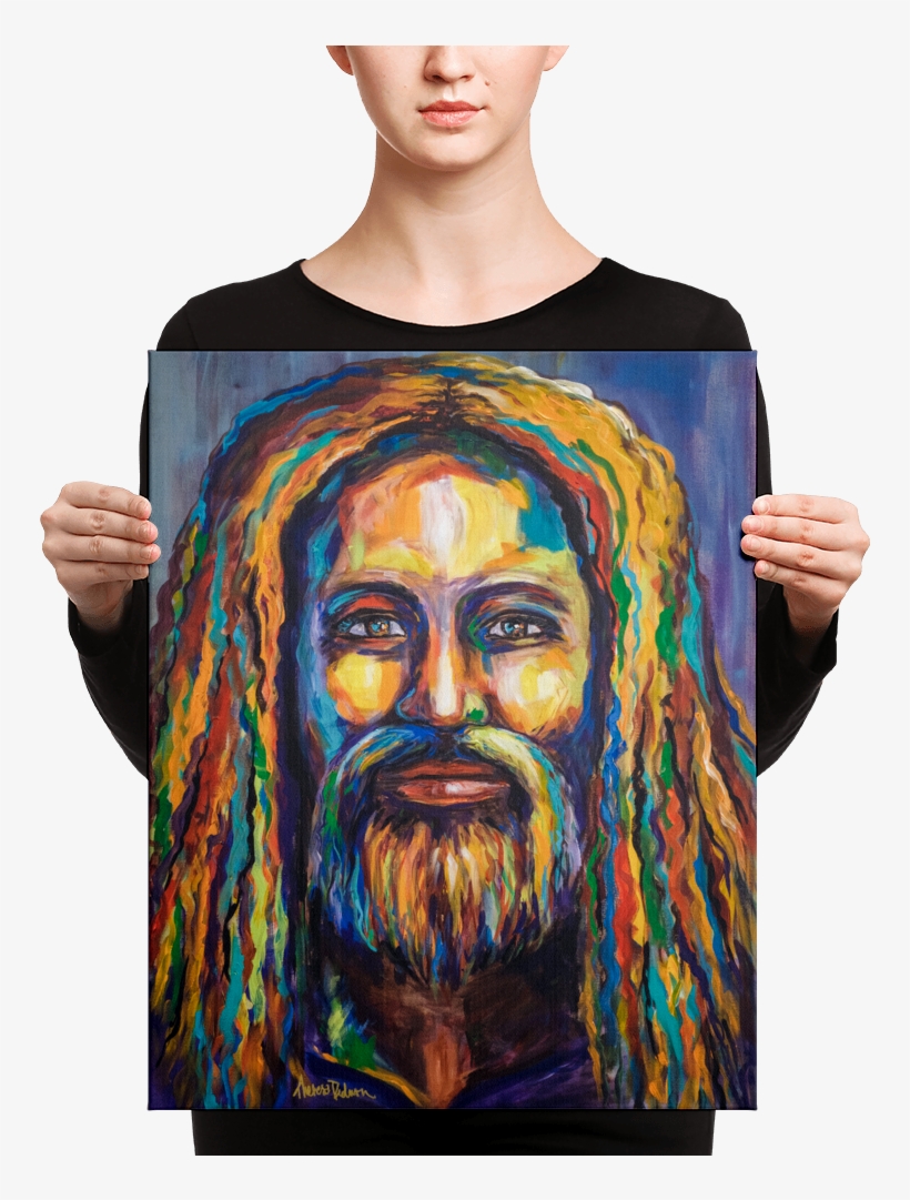 "the Jesus Of All" - Canvas, transparent png