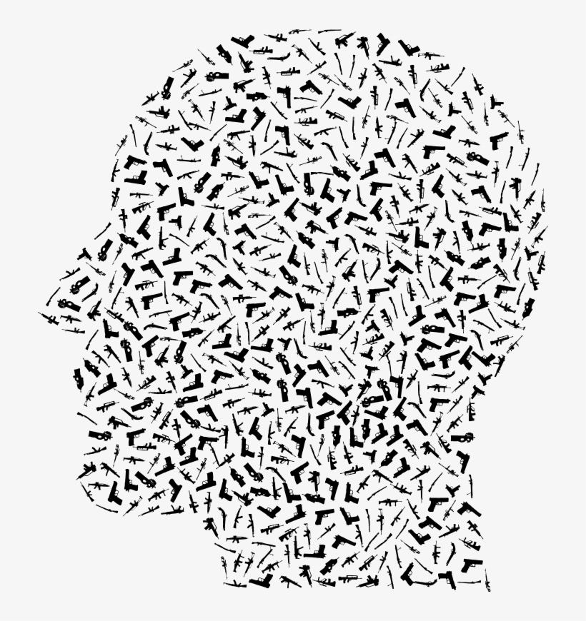 This Png File Is About Semi Automatic , Kill , Abstract - Illustration, transparent png