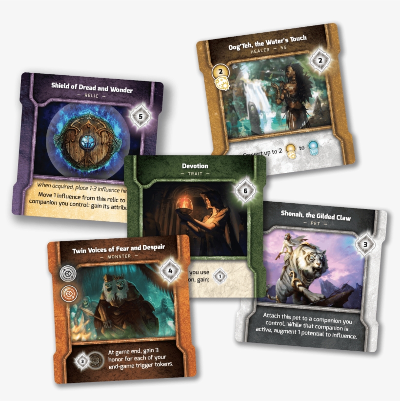 Forge Your Path, Restore Your Honor, Do Awesome Things - Vindication Board Game Cards, transparent png