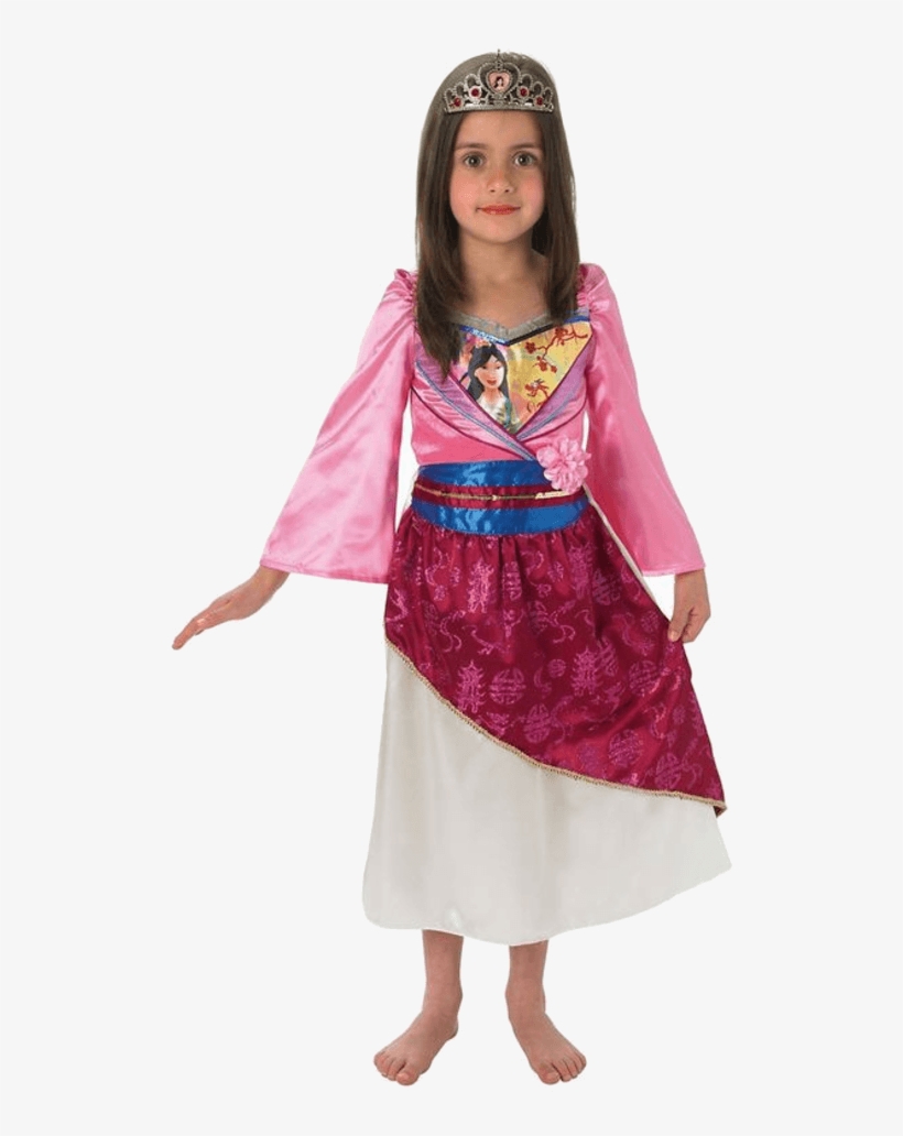 Child Disney Shimmer Mulan Costume - Princess Mulan, transparent png