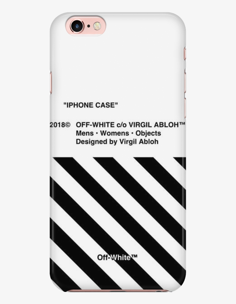Off White "iphone Case" Stripes - Off White Iphone Case, transparent png