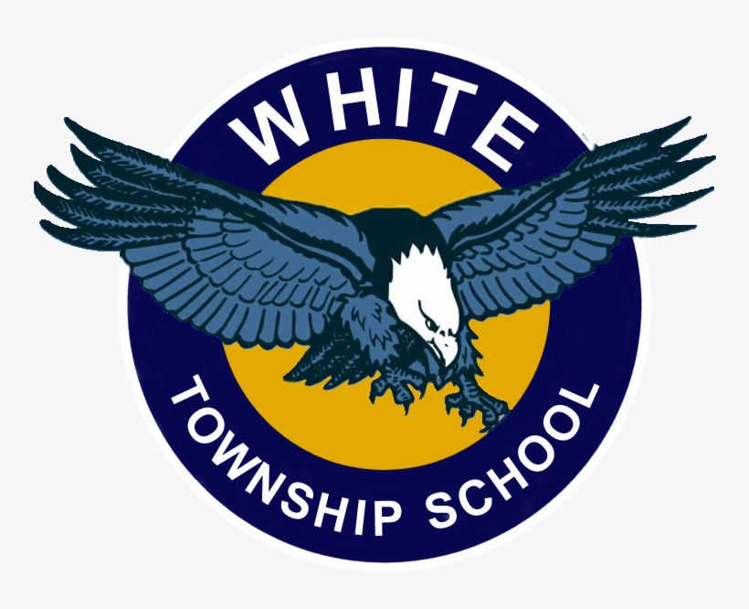 White Eaglelogo Drblue Sm - White Township School Nj, transparent png