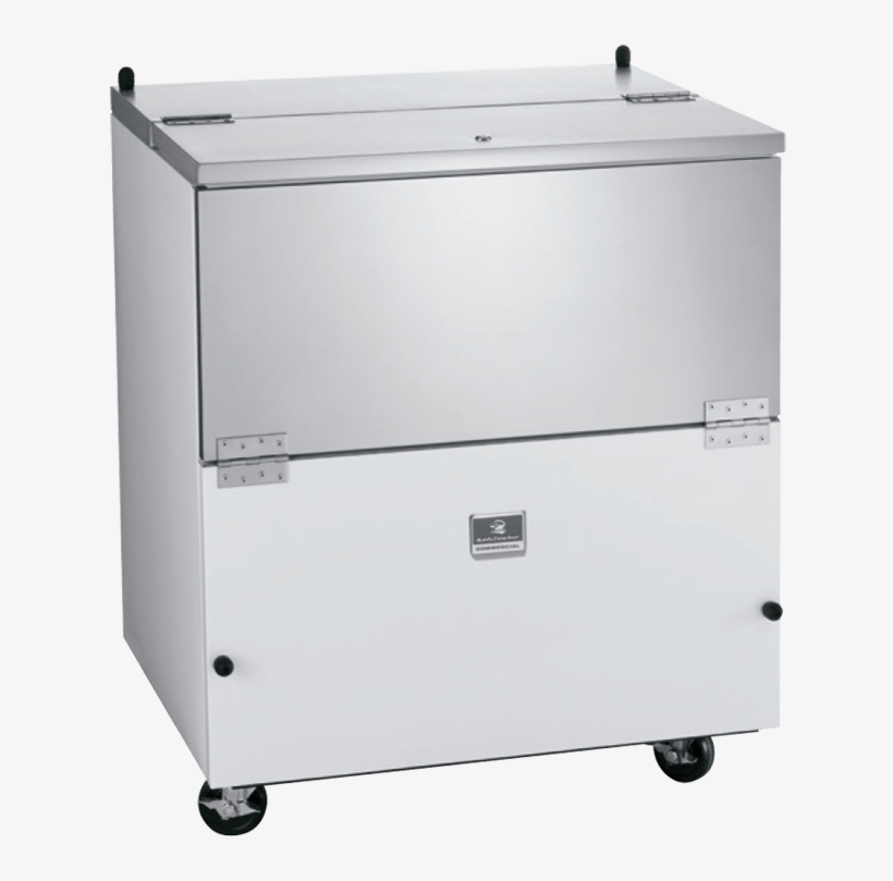 34” School Milk Carton Cooler Refrigerator - Cooling Milk Cartoon Png, transparent png