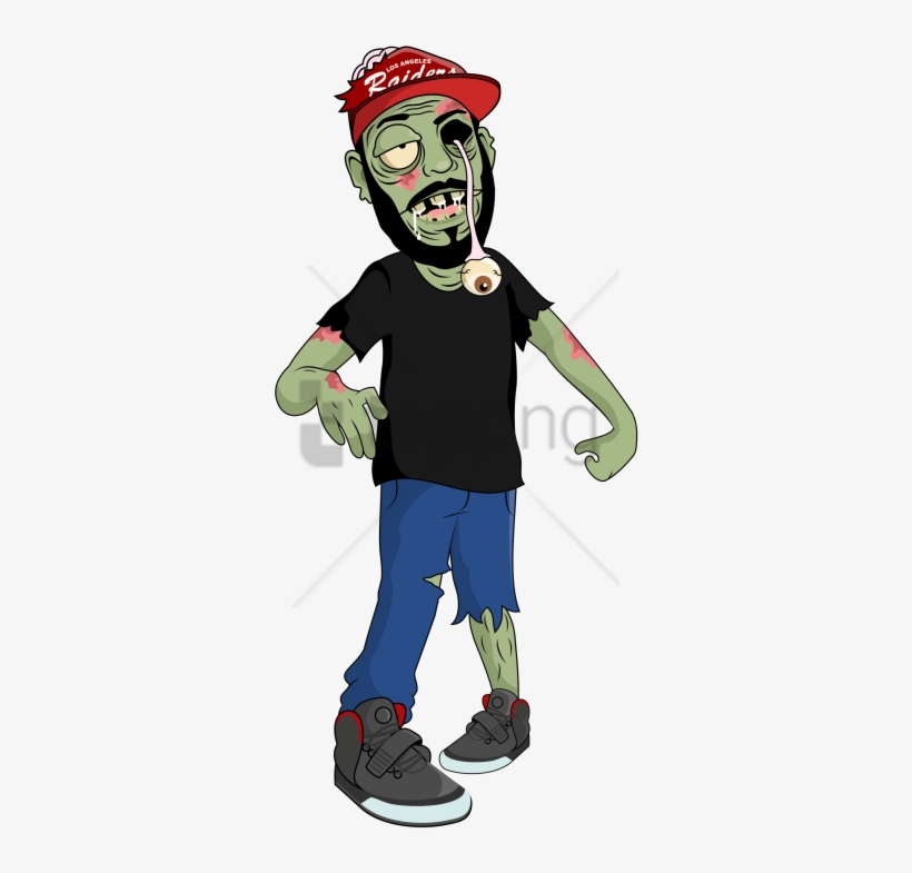 Free Png Zombie Png Png Image With Transparent Background - Cute Cartoon Zombie Png, transparent png