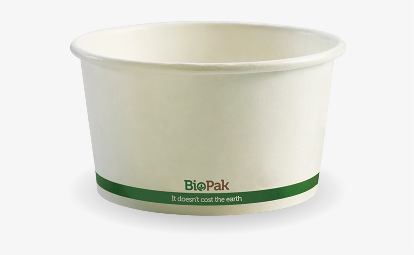 12oz White Biobowl - Tô Giấy 20oz, transparent png