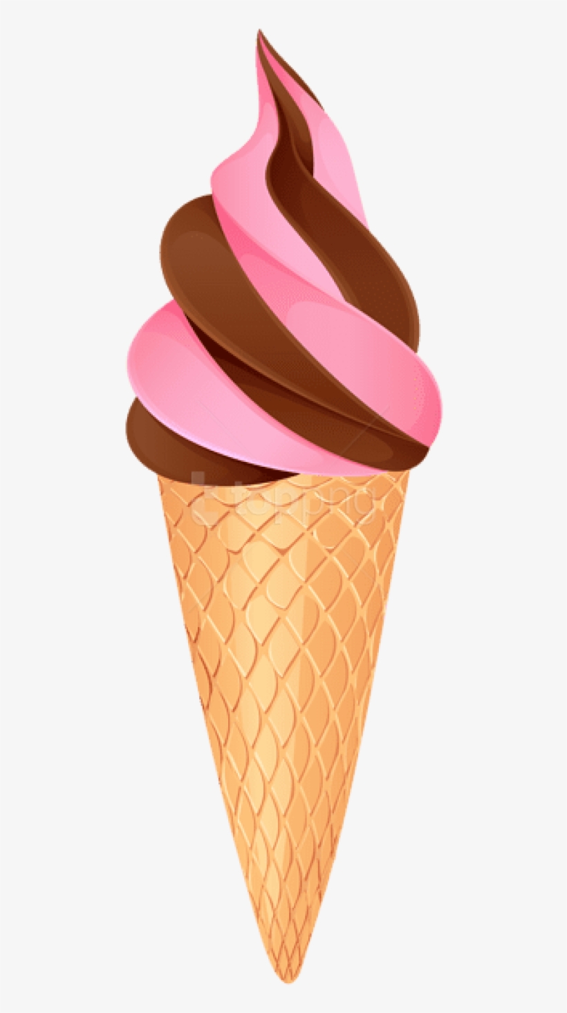 Free Png Download Two-color Ice Cream Png Images Background - Clip Art, transparent png