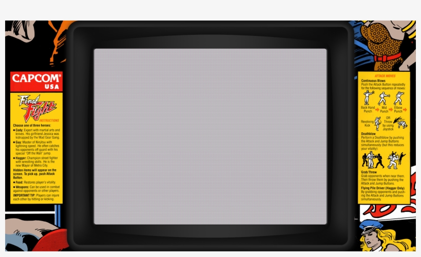 Here Is One For Final Fight If You Want To Test It, transparent png