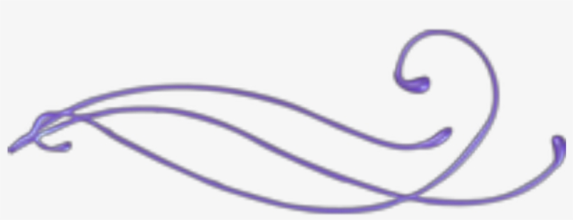 #ftestickers #swish #swirl #border #corner #purple - Red Swirl Clipart, transparent png