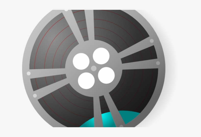 Video Recorder Clipart Film Roll - Film Reel Clip Art, transparent png