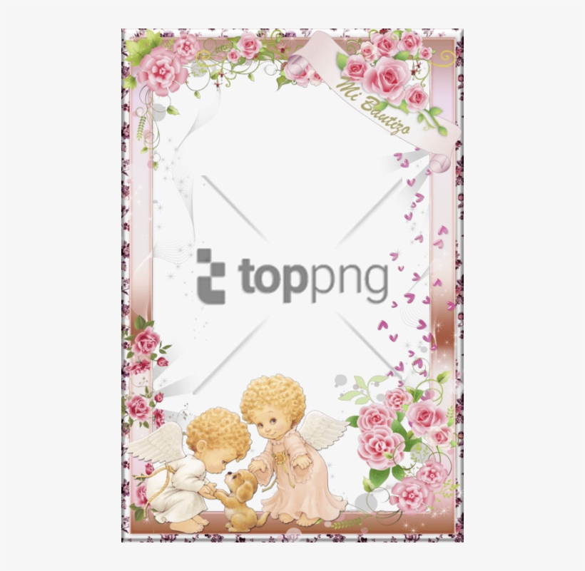 Free Png Fondos Para Tarjetas De Bautizo Png Image - Png Frames For First Communion, transparent png