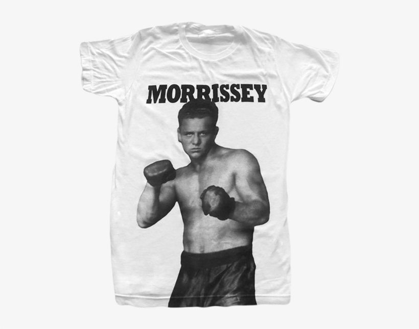Boxer White Tee - Morrissey Glamorous Glue Poster, transparent png