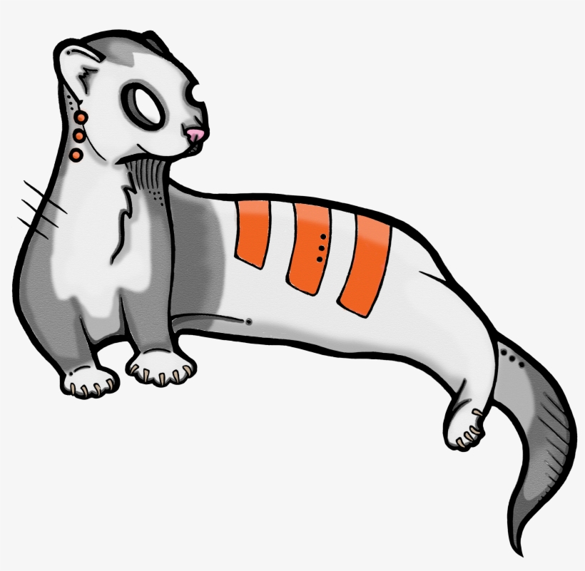 Ferret I Made For A Friend - Illustration, transparent png