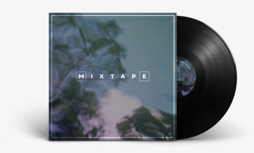 Record-mockup - Cd, transparent png
