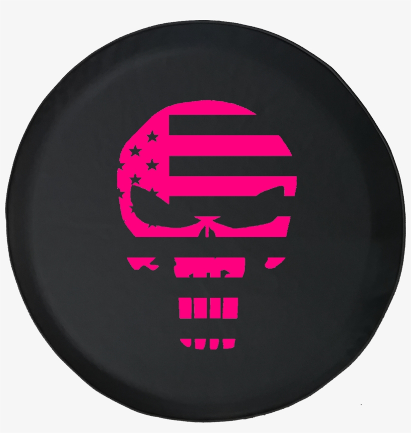 Jeep Liberty Tire Cover With American Patriot Flag - Punisher Chris Kyle, transparent png