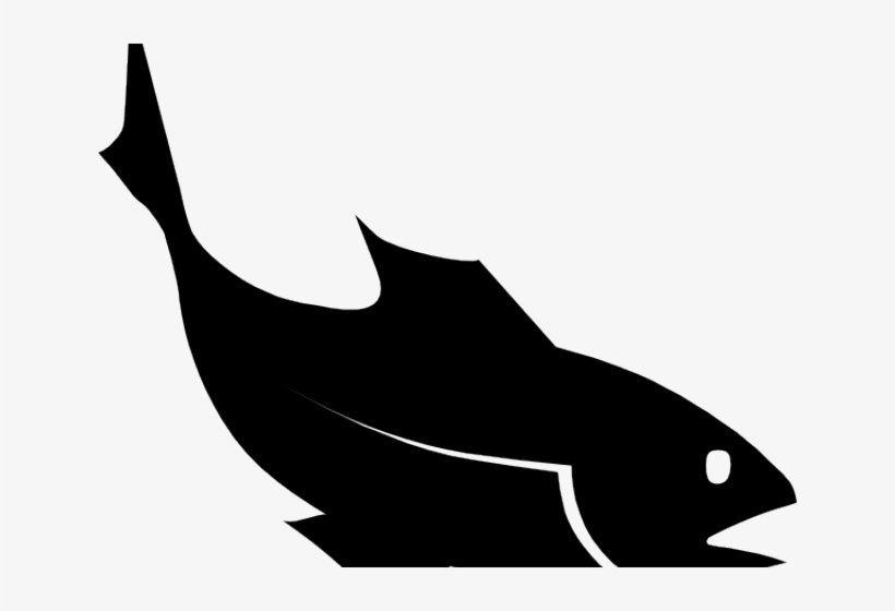 Fish Clipart Vector - Fish Silhouette, transparent png