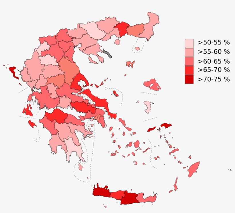 Debt-finance Terms Offered By The "troika" , Which - Poverty In Greece Map, transparent png