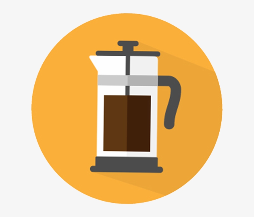 Coffee Icon - Icon Coffee Press, transparent png