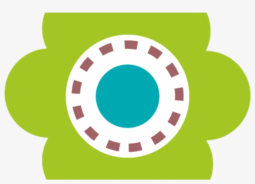 Green Flower Icon 7 Transparent Png & Svg Vector - Tazas De Fiat Regatta, transparent png