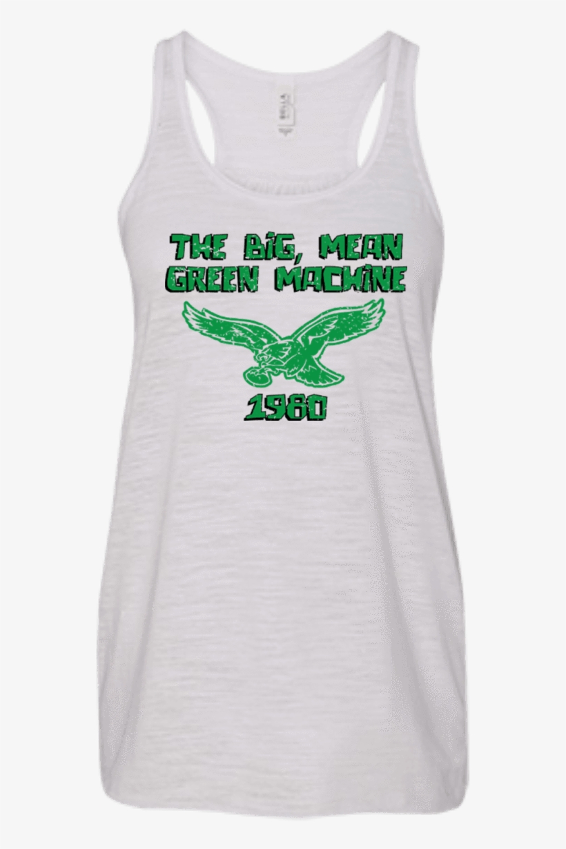 1980 Philadelphia Eagles Inspired Flowy Racerback Tank - Active Tank, transparent png