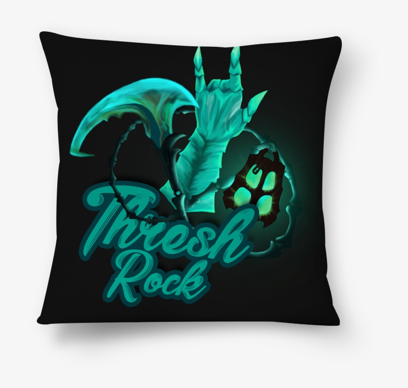 Almofada Thresh Rock De Carol Correiana - Cushion, transparent png