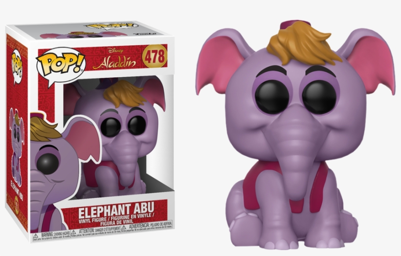 Funko Pop Vinyl - Funko Pop Aladdin Elephant Abu, transparent png