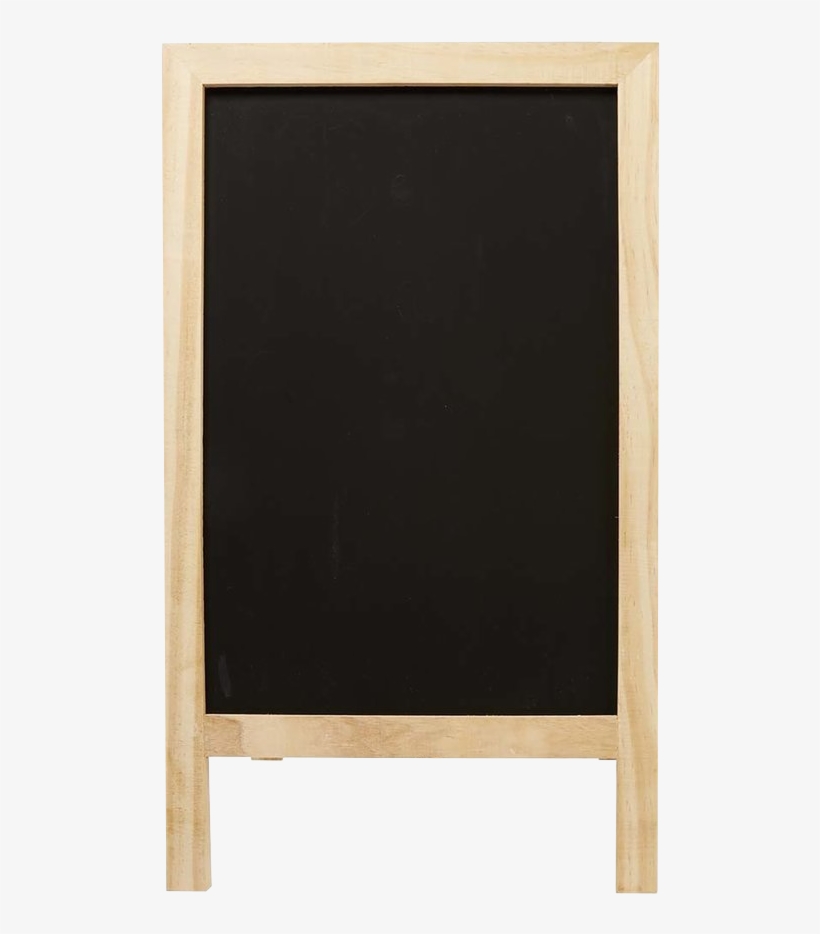 Wood Blackboard Sidewalk Sign - Plywood, transparent png