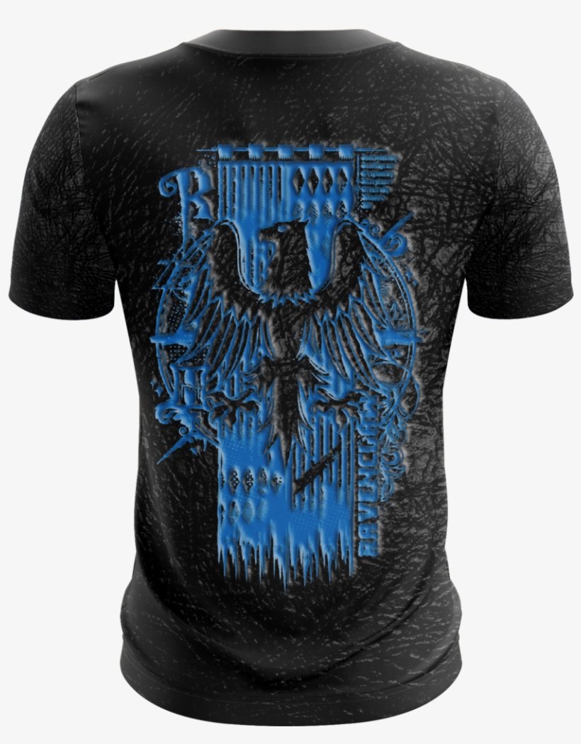 The Ravenclaw Eagle Harry Potter 3d T Shirt Fullprinted - Active Shirt, transparent png