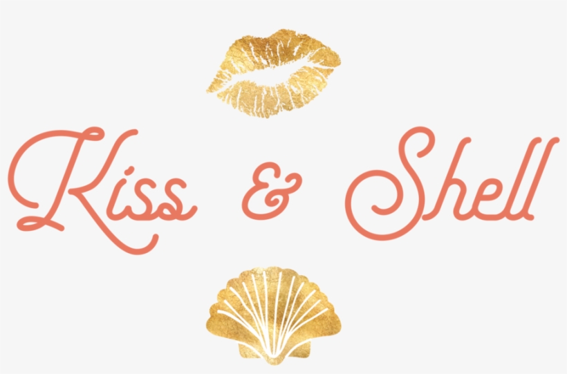 Kiss And Shell Logo Shopify, transparent png