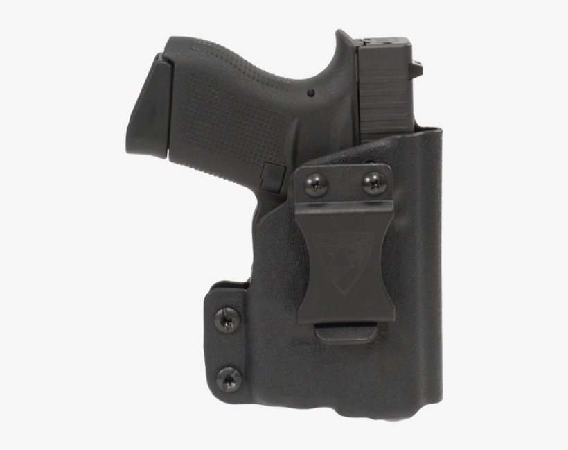 Cdc Holster Glock 43 W/ Tlr6 Right Hand-black - Glock 43 Light Holster, transparent png