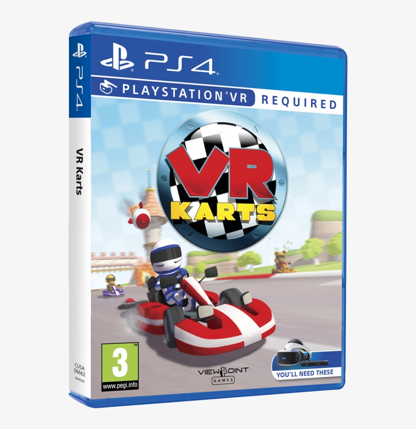 Vr Karts Is A Fun And Family-friendly Virtual Reality - Vr Karts Ps4 Vr, transparent png