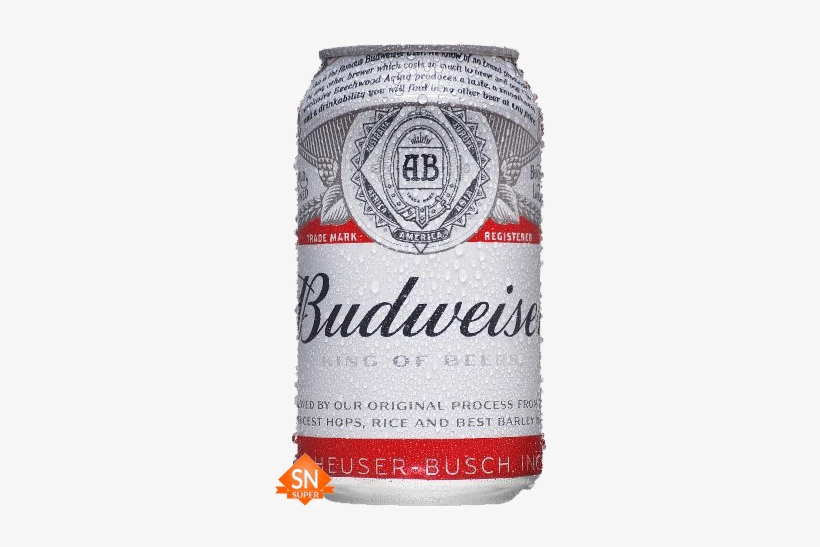 Cerveja Budweiser 350ml, transparent png