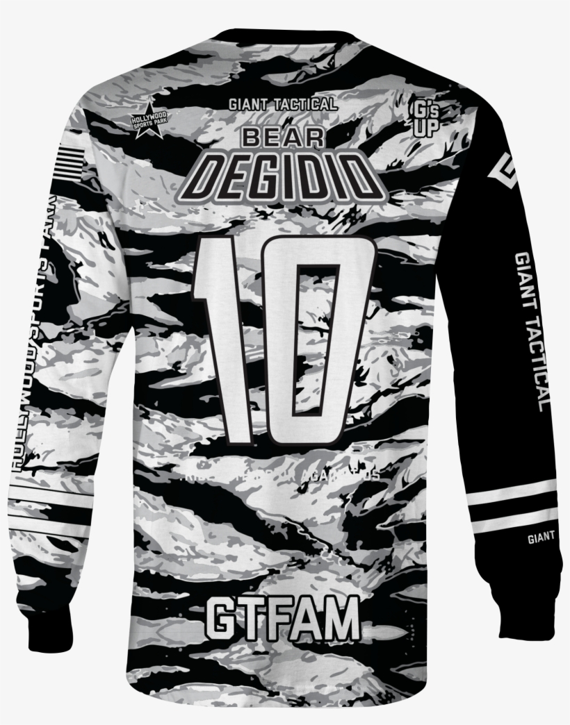 Gt Fam Jersey - Long-sleeved T-shirt, transparent png