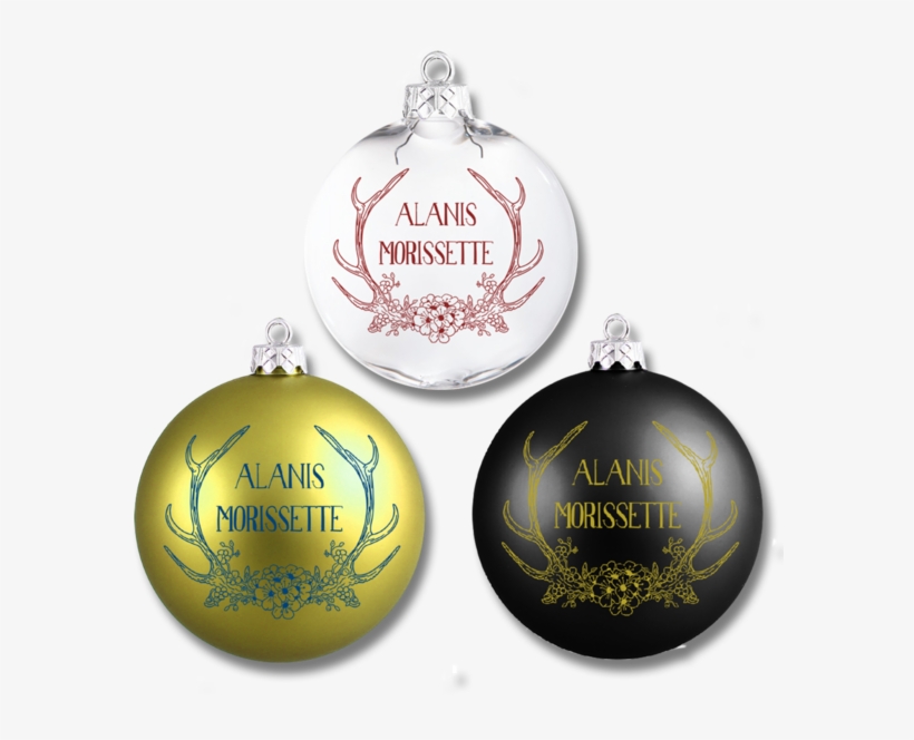 Antlers Ornament Set - Alanis Morissette, transparent png
