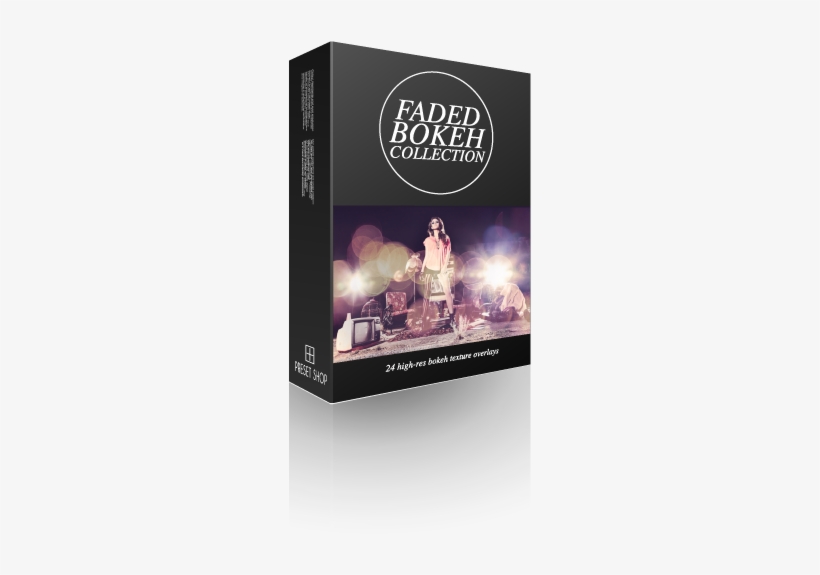 I Will Sent Faded Bokeh™ Texture Overlays Use For Photoshop - Flyer, transparent png