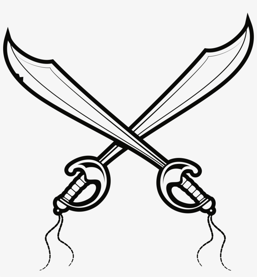 Pirate Sword Png Download - Pirate Sword Clipart, transparent png