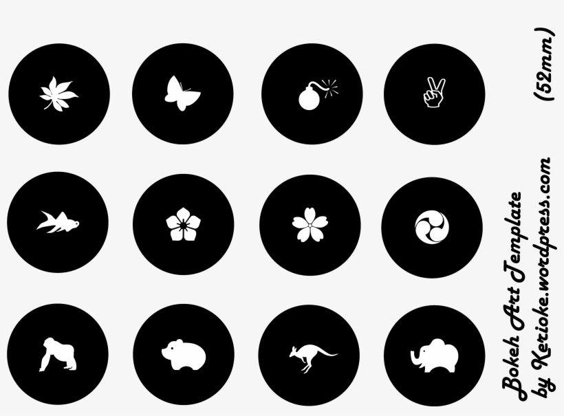 Bokeh Template Pdf, transparent png